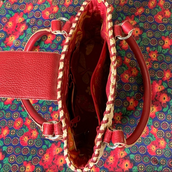 Brighton Woven Rattan Shoulder Bag - Picture 10 of 16